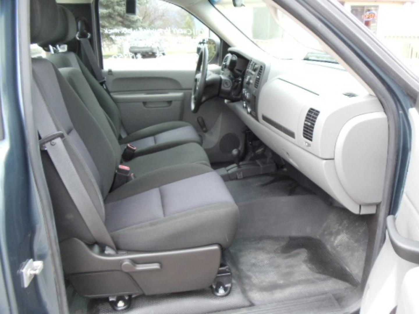 2011 Blue /Gray Chevrolet Silverado 1500 Work Truck (1GCNKPEA7BZ) with an 4.8L V8 Gas engine, Automatic transmission, located at 5465 Highway 2 W., Columbia Falls, MT, 59912, (406) 892-4407, 48.352188, -114.240929 - This truck was previously owned by the federal government so it has been well maintained and taken care of. The truck is clean inside and out with good tires and low miles. This truck has been mechanically inspected. This is the regular cab long box work truck. - Photo#12